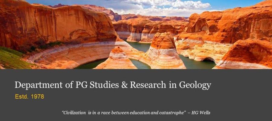 Department of PG Studies & Research in Geology